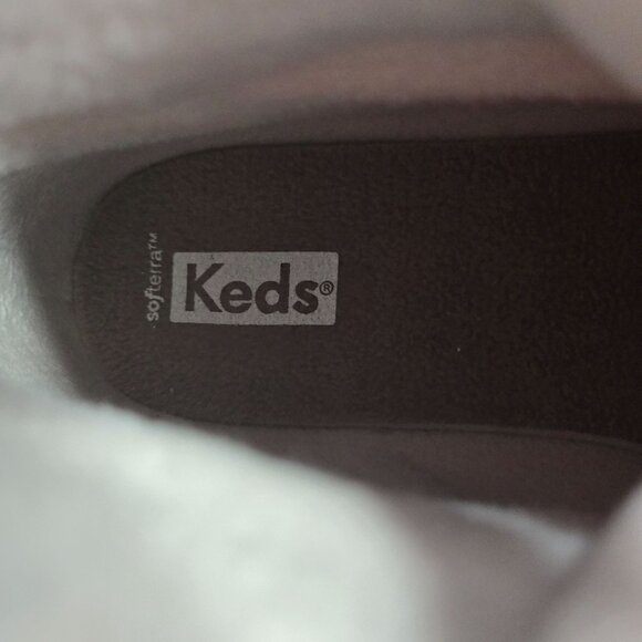 Keds Lace Up High Top Sneakers Tan Canvas Streetwear Casual Shoe Boots Size 7 - Picture 13 of 13